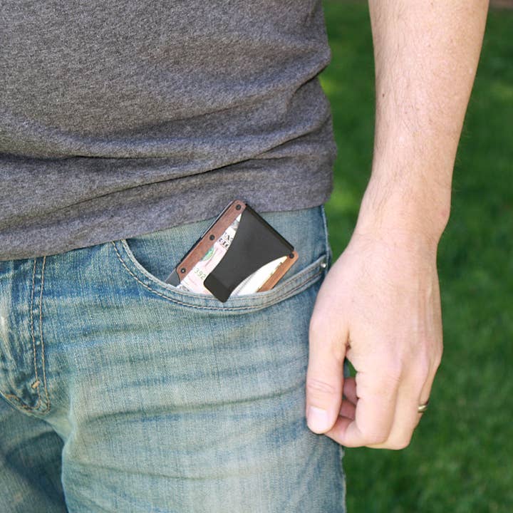 WUDN Handcrafted - Wholesale Wallet - Men's - WUDN Adventure Wallet (Hardwood Collection)5