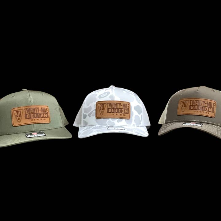 20 MB Leather Patch 112 for wholesale by 20 Mile Bottom Outfitters