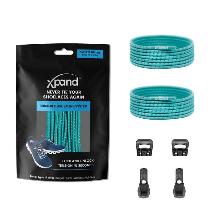 Xpand Laces - Wholesale Shoelaces - Unisex - No-Tie Elastic Round Laces | Hi-Vis Reflective | One Size5
