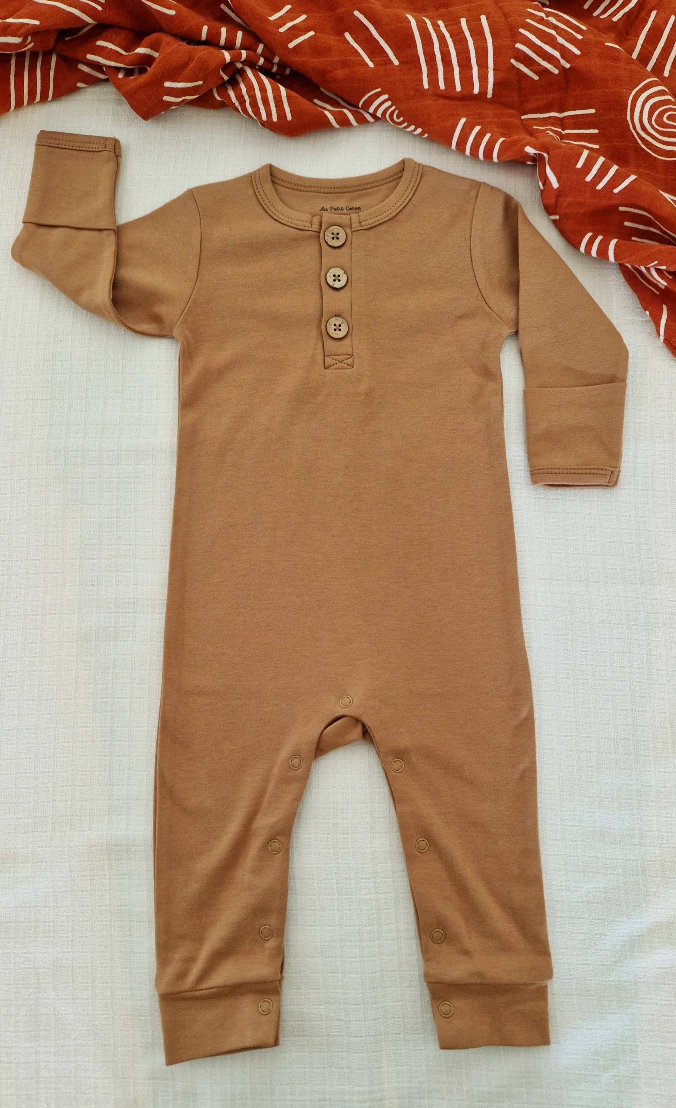 Au Petit Coton - Wholesale Jumpsuit - Baby - KALÉO baby bodysuit organic cotton3