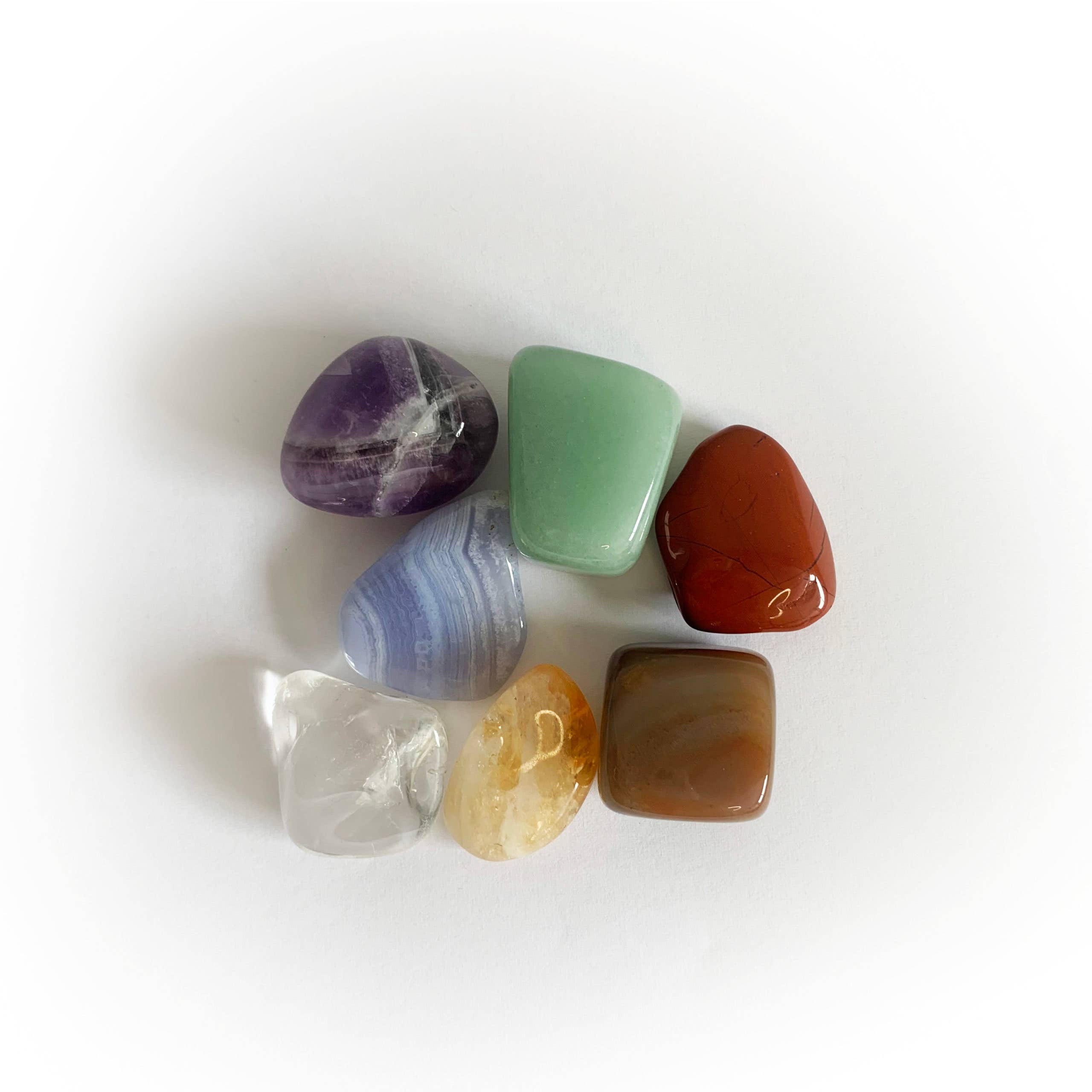 Benicek - Venta al por mayor Piedras/cristales espirituales - PACK 7 CHAKRAS2
