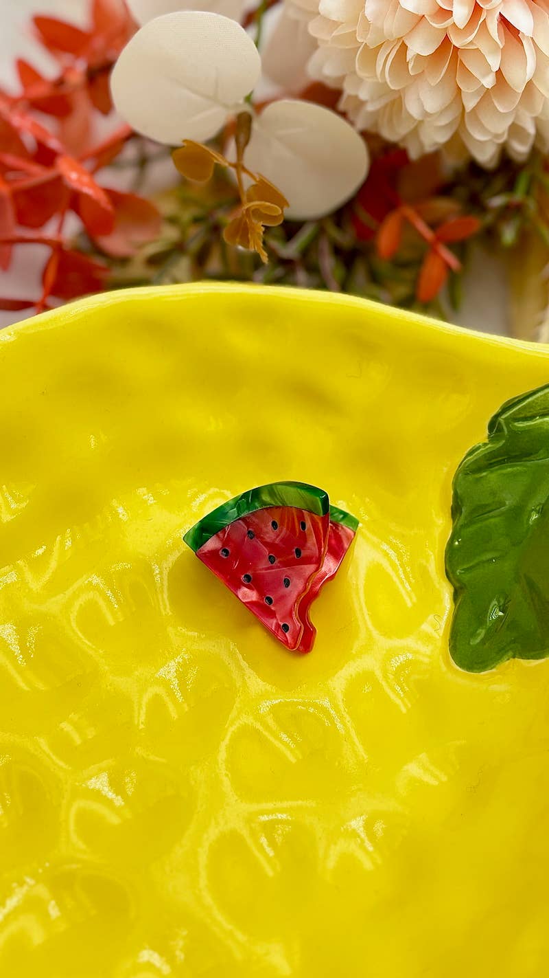 BYREN | ÉLINE L'ATELIER – wholesale Set med håraccessoarer – Dam – Mini hårklämma i fruktform 3 cm YH413