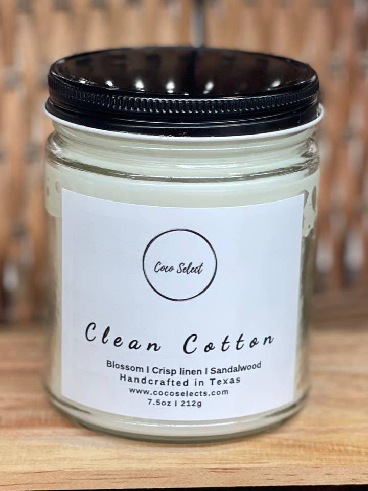 Clean Cotton Candle for wholesale by Coco Select
