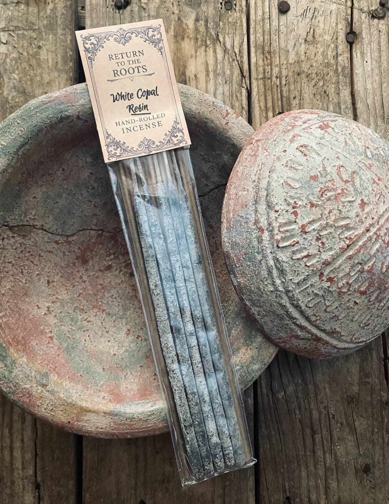 ReturnToTheRoots - Vendita all'ingrosso Incensi - Incenso Artigianale di Resina Copale Bianco Fatti a Mano, Confezione da 66
