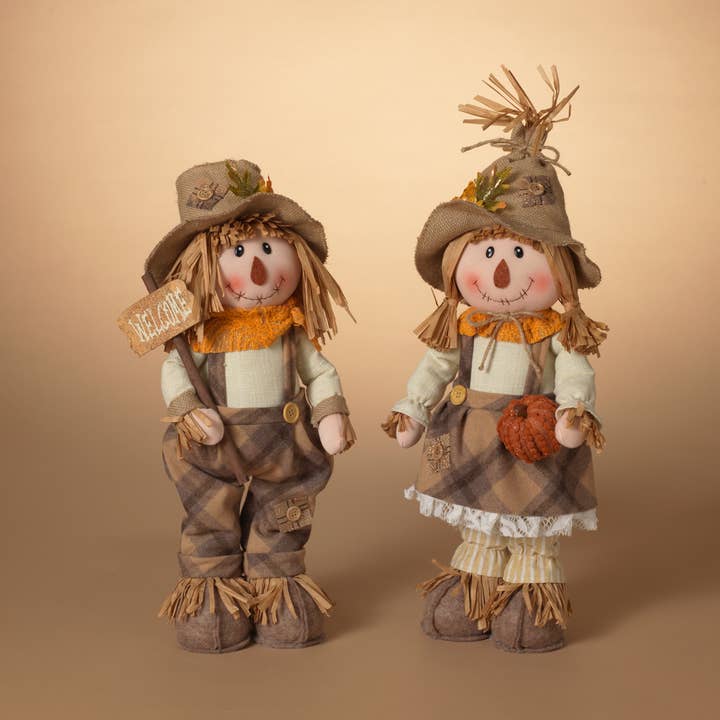 Gerson Conoce la Figura de Espantapájaros de Pie de Peluche de 48 cm para las Fiestas. para venta al por mayor de The Gerson Companies