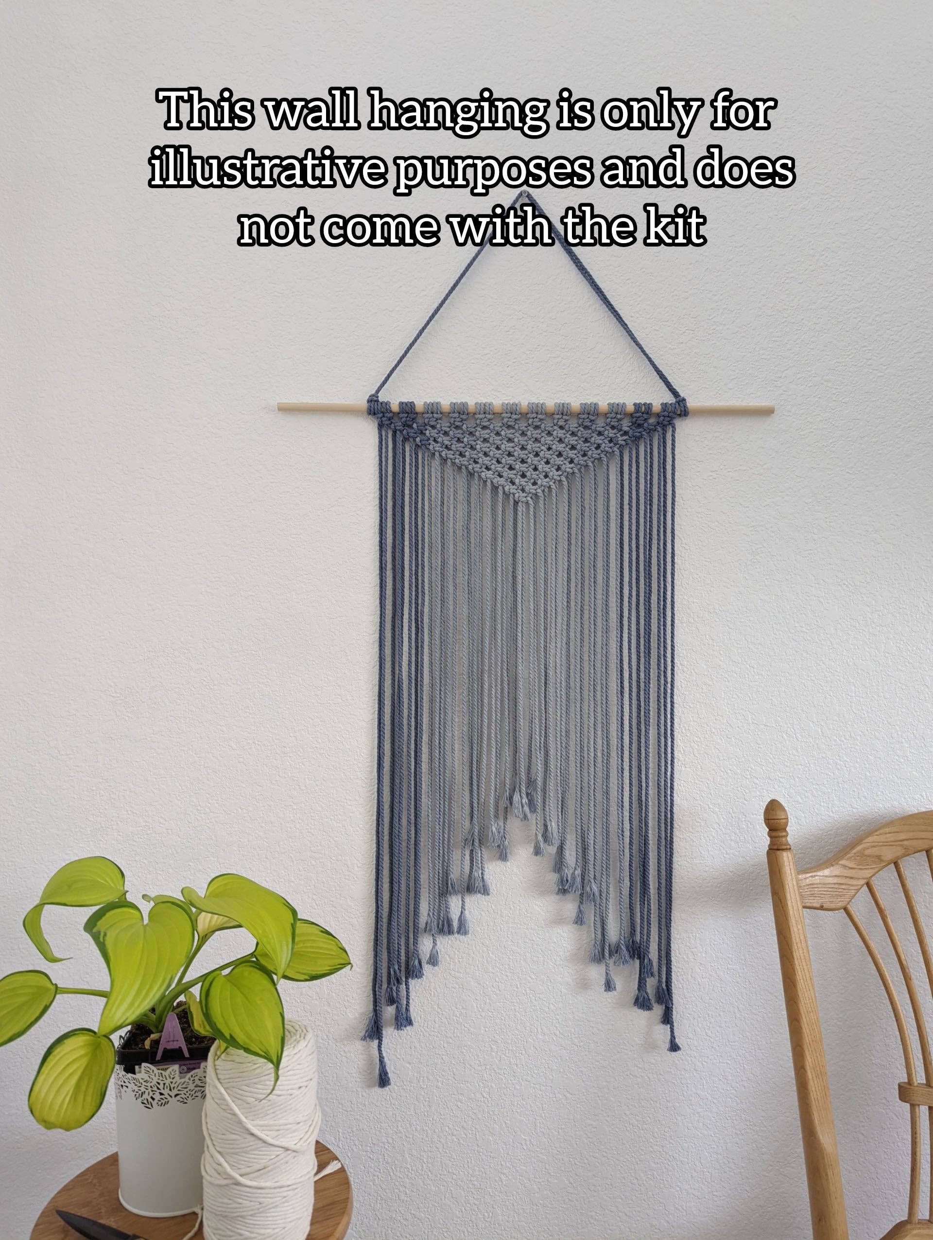 Handmade By Uruba - Wholesale DIY Craft Kit - DIY Beginners Macrame Kit & Step-by-Step guide 12