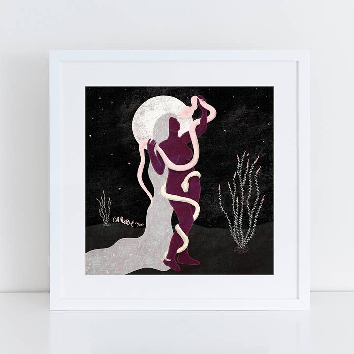 Snake Goddess Art Print for wholesale by Mother of the Moon