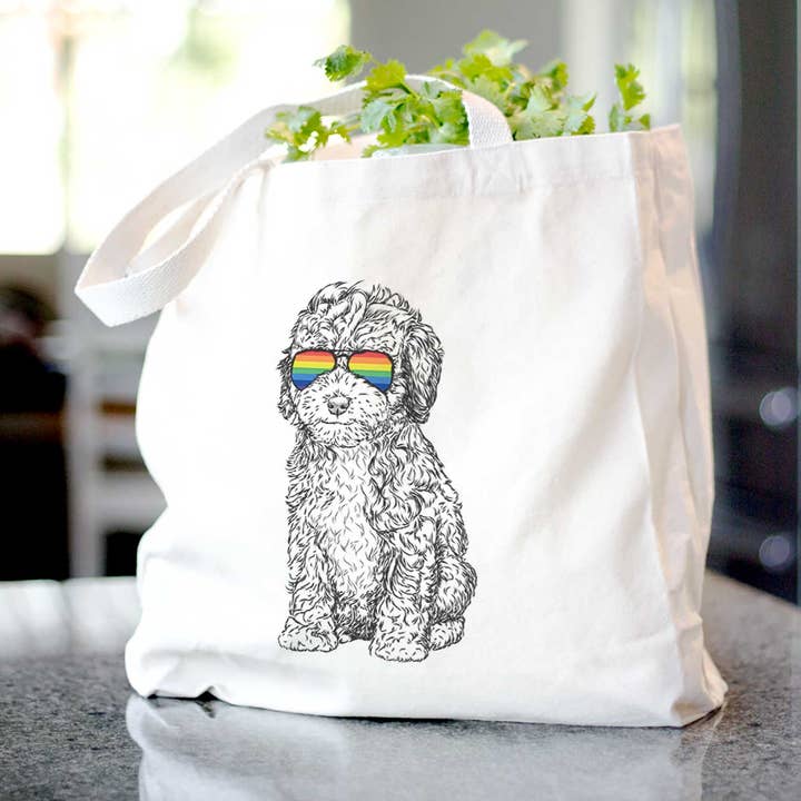 Sweet Tea the Mini Doodle - Tote Bag for wholesale by Inkopious
