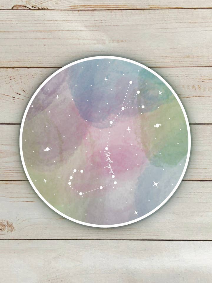 Adesivo costellazione dello zodiaco per la vendita all'ingrosso da parte di Ellie Jade Co