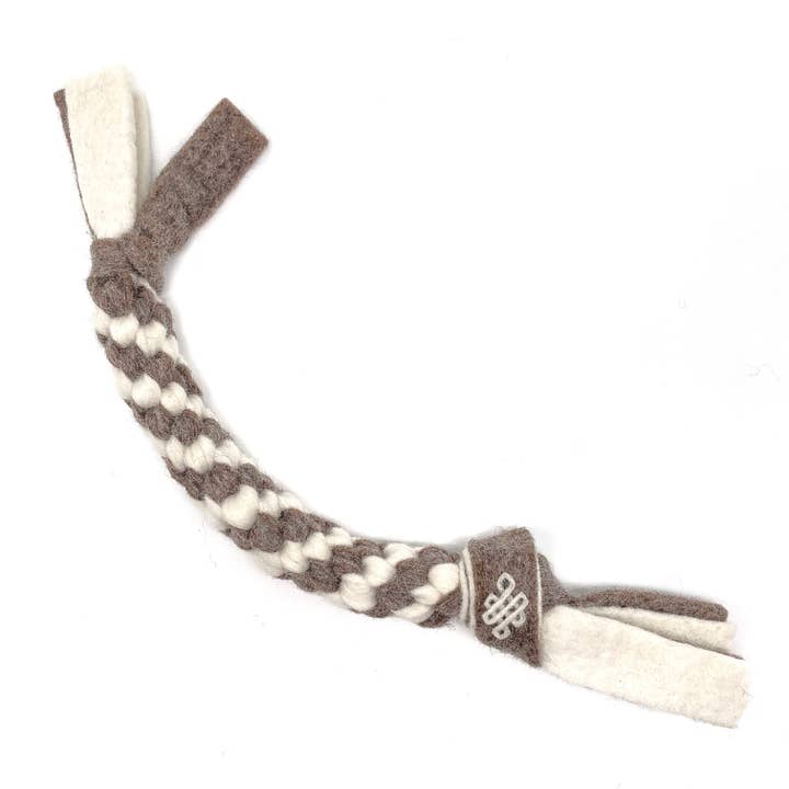 Wooliie - Wholesale Pet Rope Toy - Dog - Endless Knot Braided Rope - All-Natural Wool Dog Toy