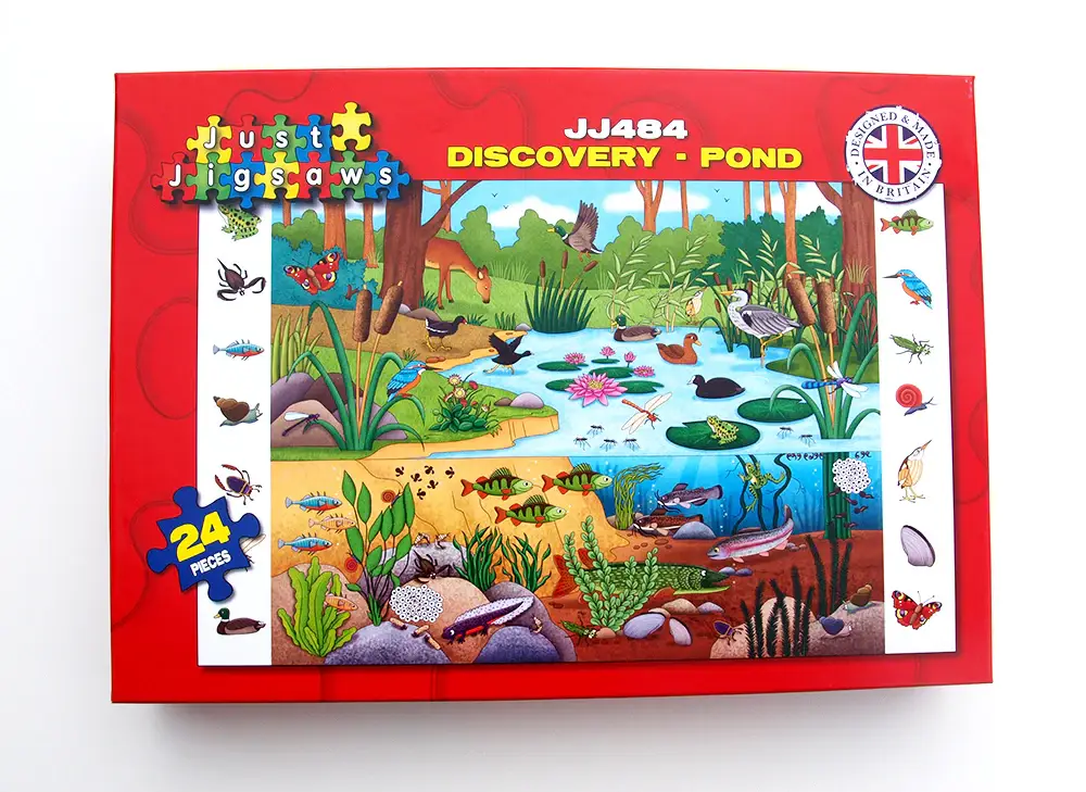 Just Jigsaws – wholesale Puzzle – Child – Discovery Pond - JJ4841