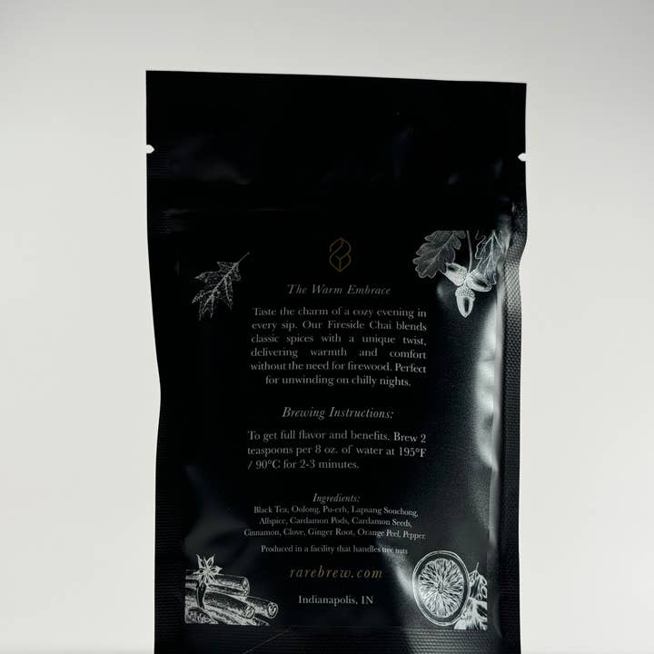 Rare Brew - Wholesale Loose Tea - Fireside Chai - Loose Leaf Tea - Wholesale Packaged3