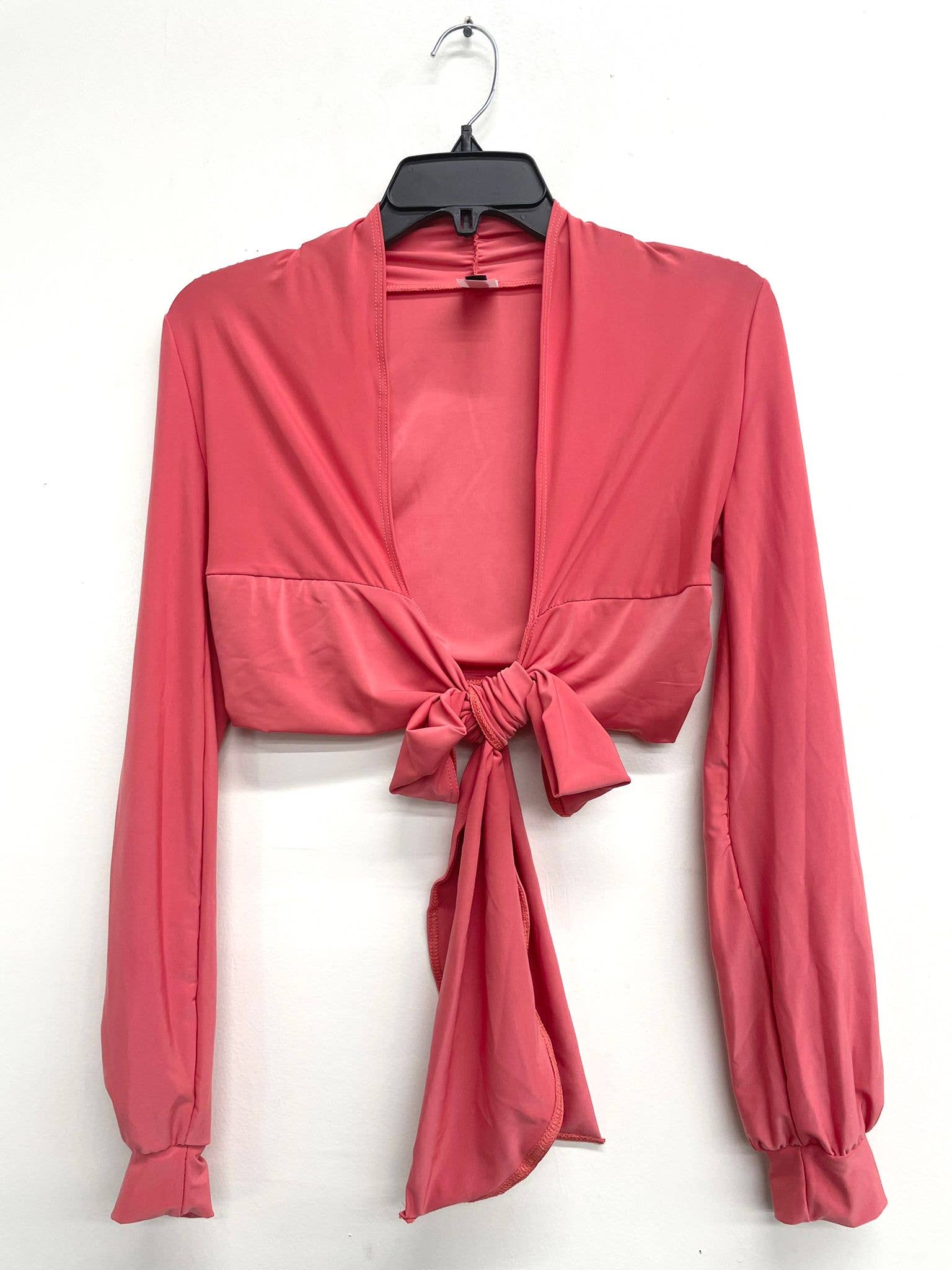 Uptown Apparel - Wholesale Knit Top - Women's - T5896 Front Knot Tie Crop Top4