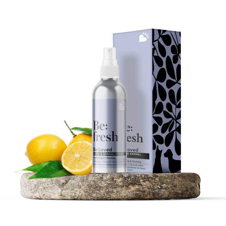 Be:Fresh Spray - Kennel & Pet Home, Refreshing & Cleansing. for wholesale by BeLoved, Natural Dog Grooming Products.