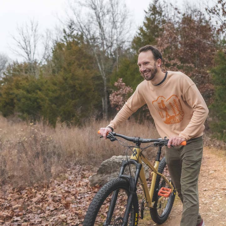 Chandail Backpacking Days - Heather Sand Dune pour la vente par Illumine Collect