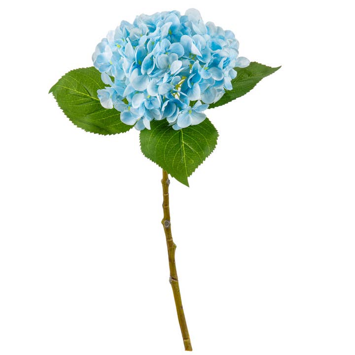Eleganza Floral - Wholesale Artificial flowers - Small Head Hydrangea Light Blue2