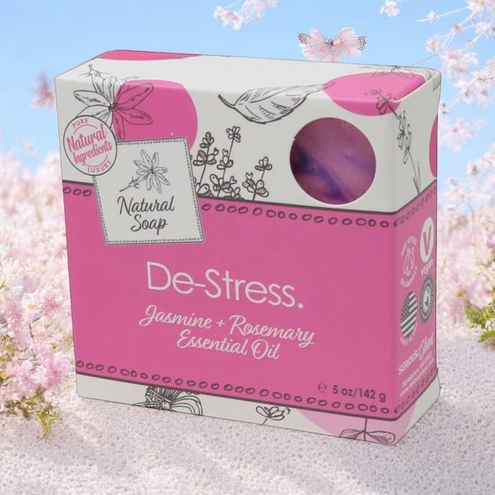 Seriously Shea - Vente Pains de savon - NOUVEAU ! Savon d'aromathérapie pour femmes | Fabriqué aux États-Unis2