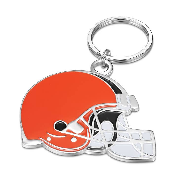 NFL Cleveland Browns Large Primary Team Logo Key Chain for wholesale by Simran International