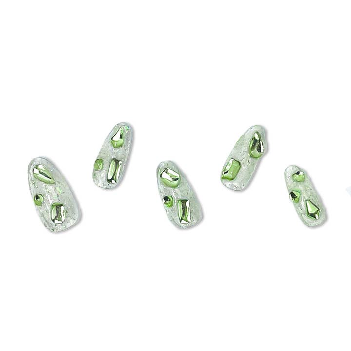 Oasis - Ongles instantanés, ongles à presser de luxe faits à la main, accessoires de mode pour la vente par READY READY Instant nail