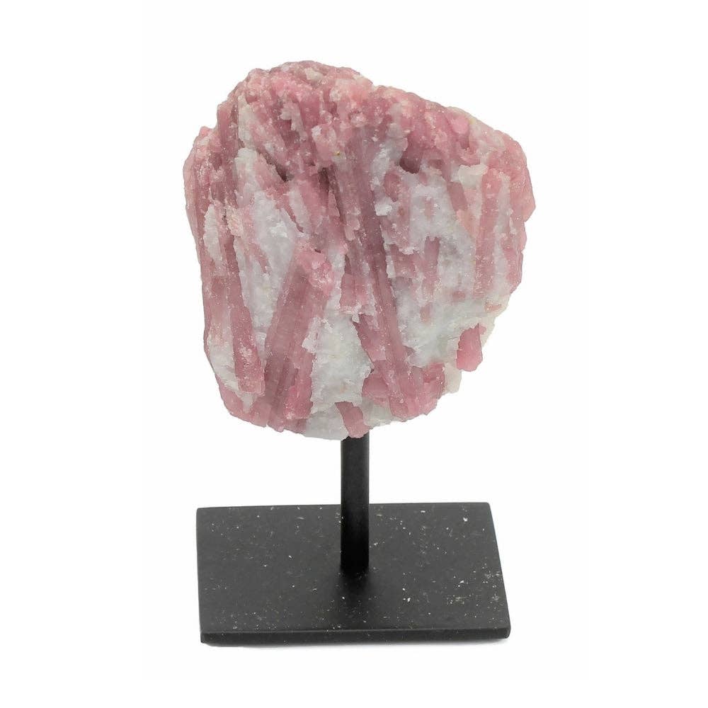 Earths Elements Wholesale - Wholesale Spiritual Stone/Crystal - Pink Tourmaline on Metal Base2