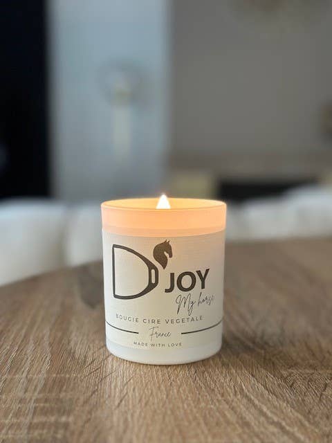 D'JOY by Cheval&Senteurs - Wholesale Jar/Filled Candle - Classic candle "D'Joy My Horse"1