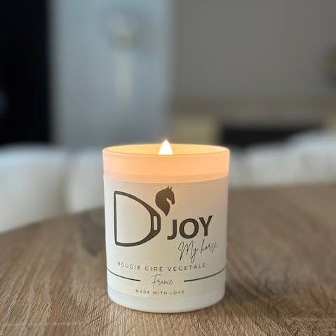 D'JOY by Cheval&Senteurs - Wholesale Jar/Filled Candle - Classic candle "D'Joy My Horse"1
