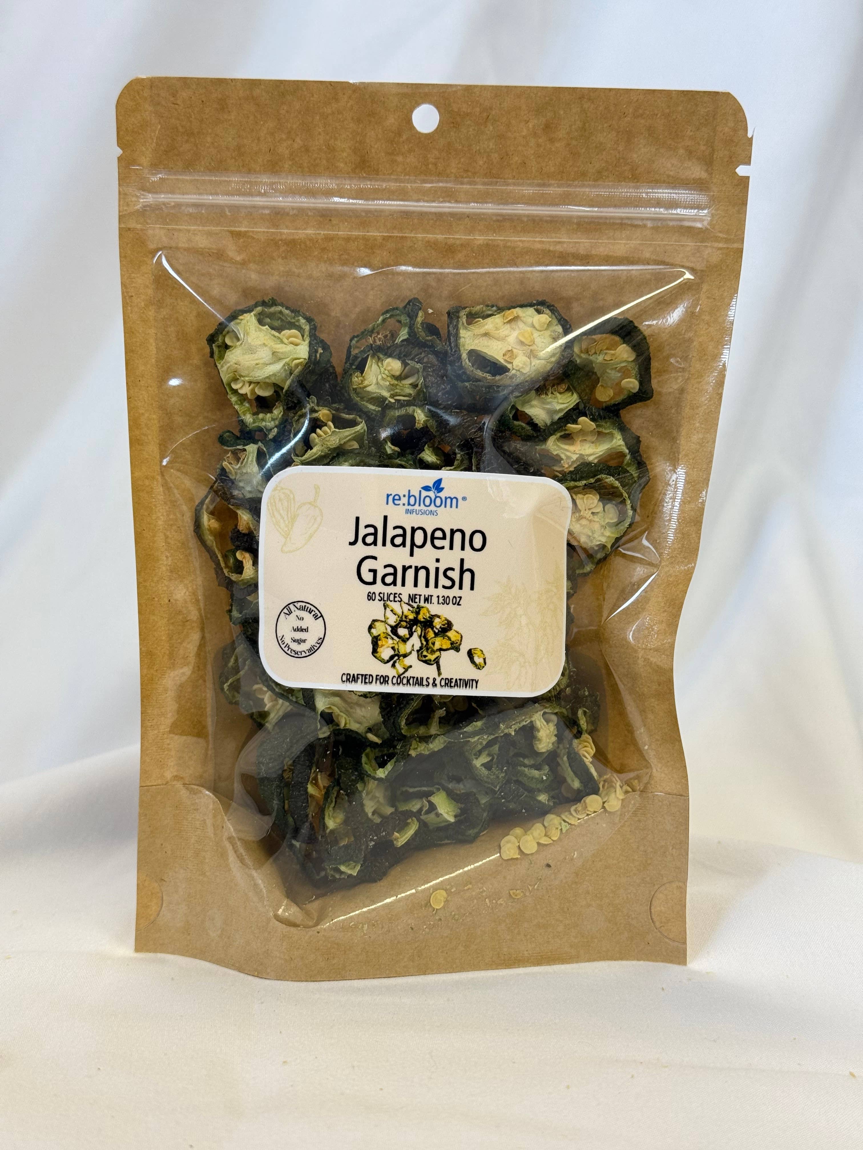 RE:BLOOM INFUSIONS LLC - Wholesale Dried Spice - Jalapeño Garnish1