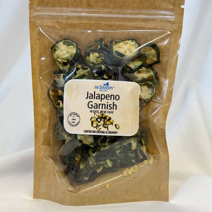 RE:BLOOM INFUSIONS LLC - Wholesale Dried Spice - Jalapeño Garnish1