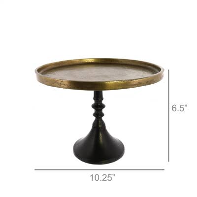 HomArt - Wholesale Cake Stand - Reese Pedestal - Lrg - Brass & Bronze3