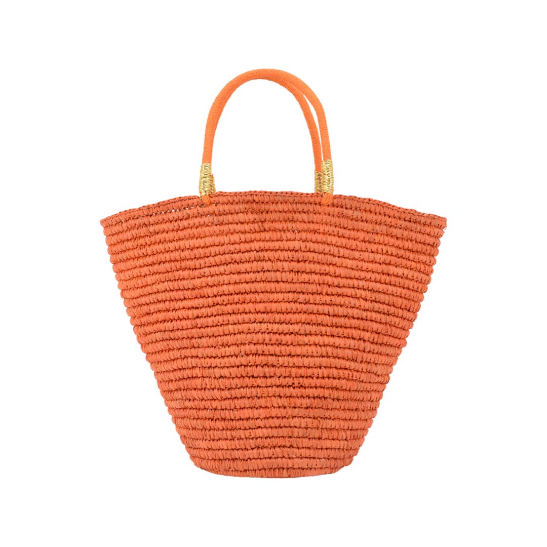Chloe Alexis - Wholesale Tote Bag - Women's - The Cora - Tangerine Tote Bag