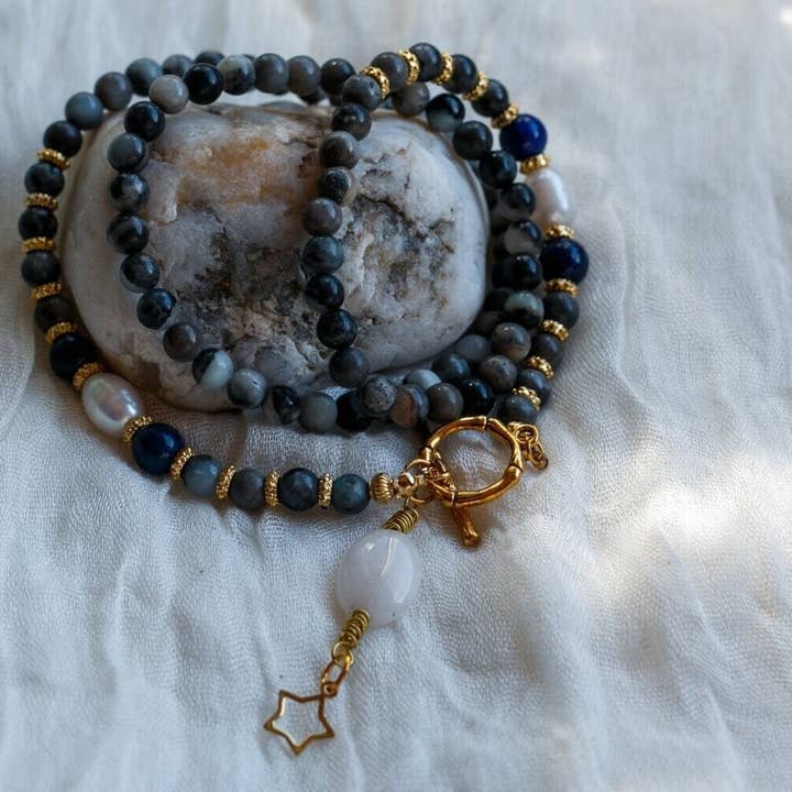 Rocher necklace for wholesale by Silbert Bijoux