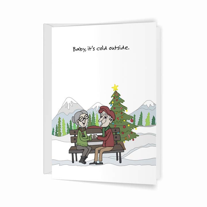 Baby it's Cold Outside for wholesale by Crawford Sisters Card Co., LLC