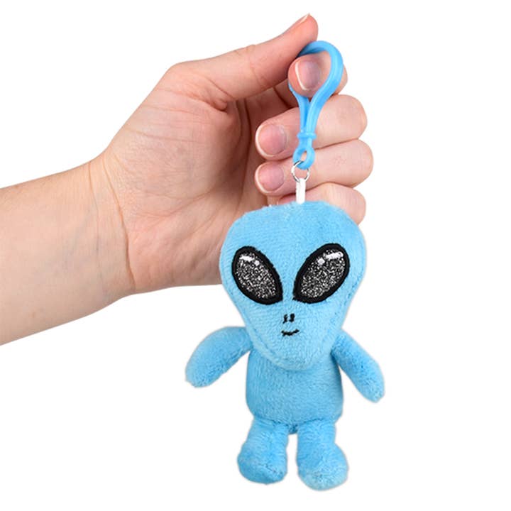 The Toy Network - Wholesale Stuffed/Plush Toy - Kids & Baby - (T) 3" GALACTIC ALIEN BACKPACK CLIP3