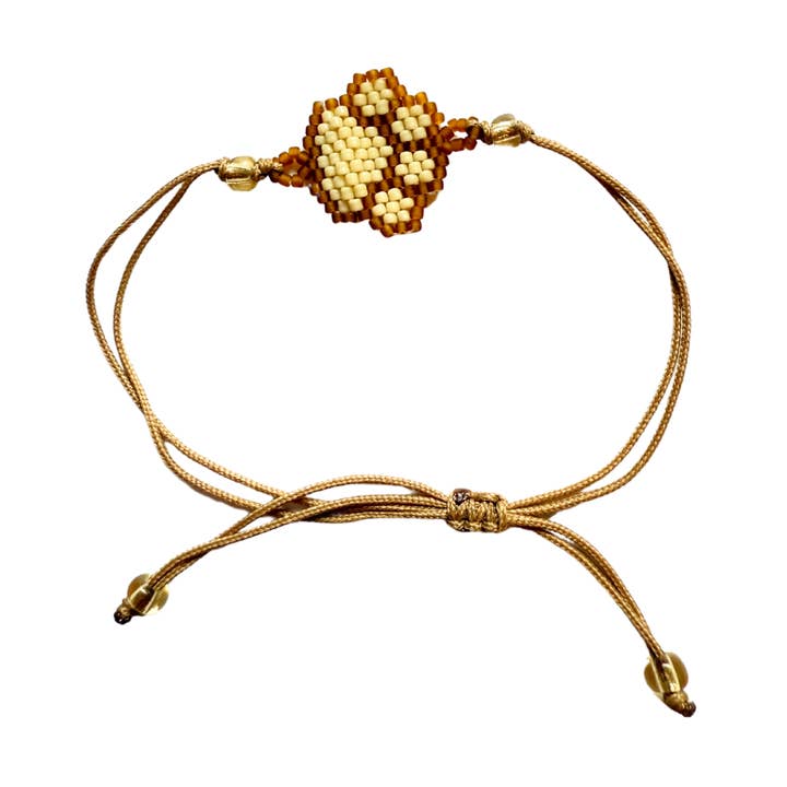 Beaded Bracelet- Animal Paw for wholesale by Sam & Nala | intentional style for pets & their people