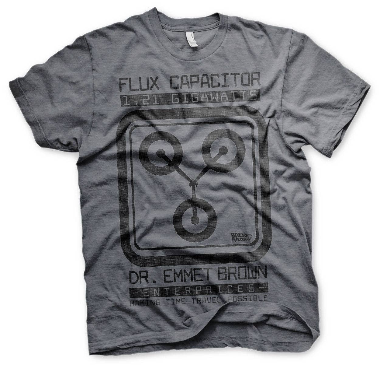 Hybris Production AB - Wholesale Screen Printed T-Shirt - Unisex - Flux Capacitor T-Shirt