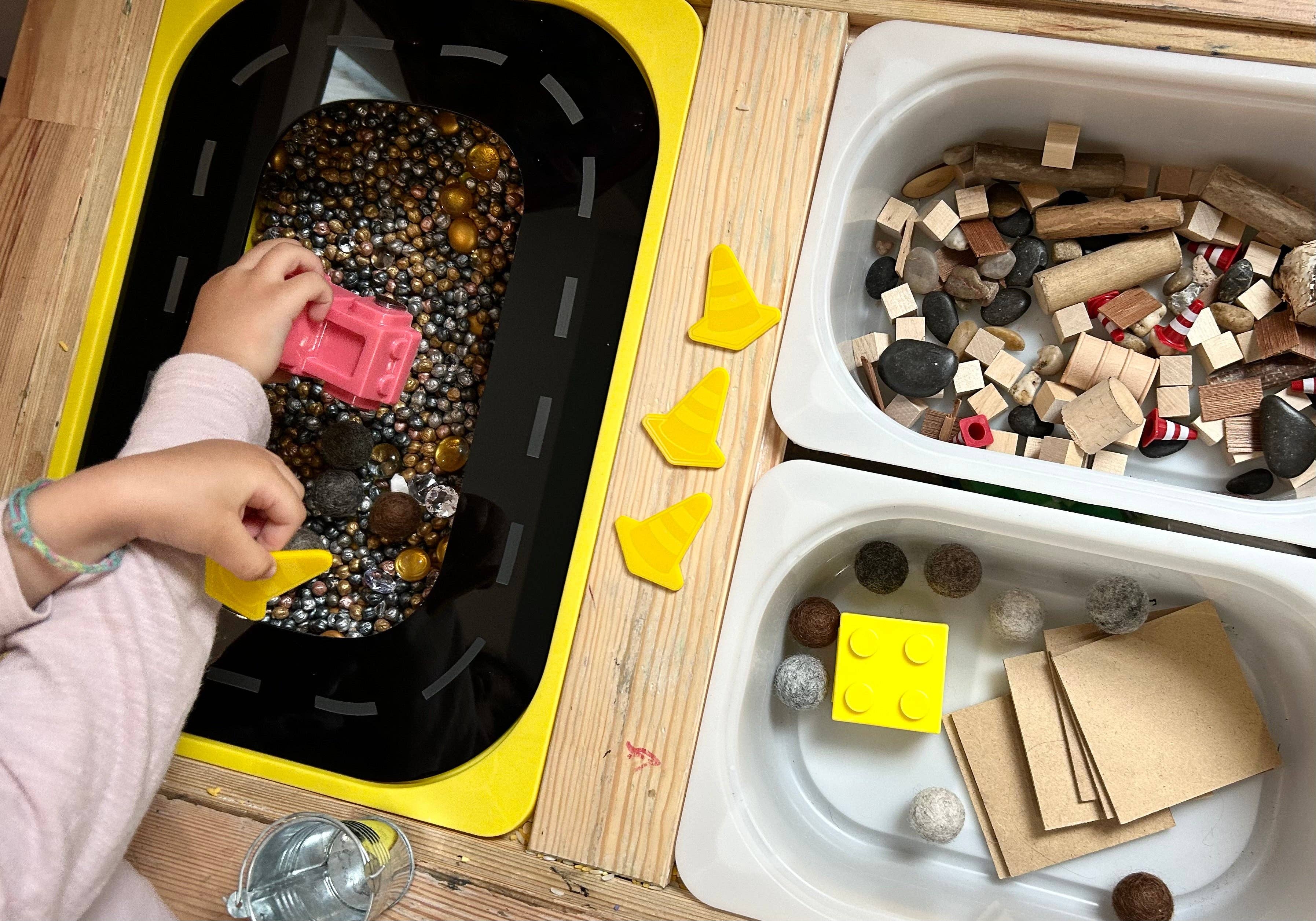 Stars and Sensory – wholesale Leksaksset - Barn – Stor insats för byggväg och tåg i Flisat5