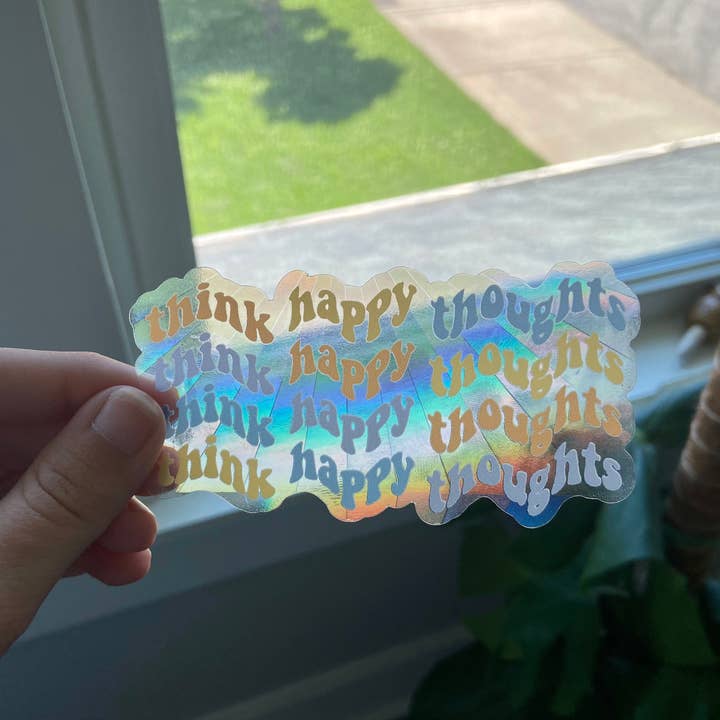 Alex Daley Designs - Wholesale Zonnevanger - Think Happy Thoughts Rainbow Maker, Suncatcher3