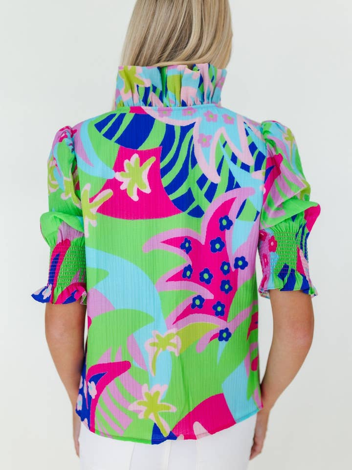 Mary George - Wholesale Button Down Shirt - Women's - Harper Top17