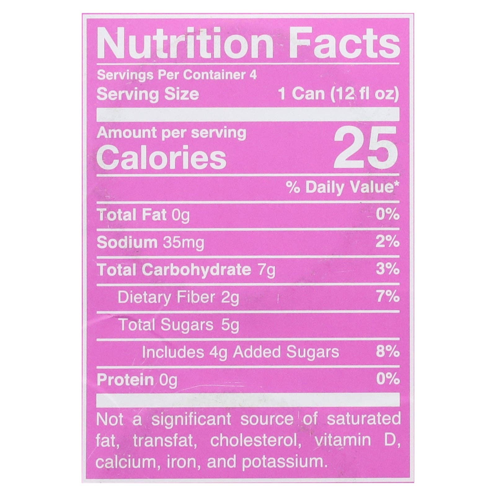 Everyday Supply Co - Wholesale Soda/Carbonated Drink - Poppi - Prebio Soda Doc Pop 4 Pk - CS of 6-4/12 FZ1