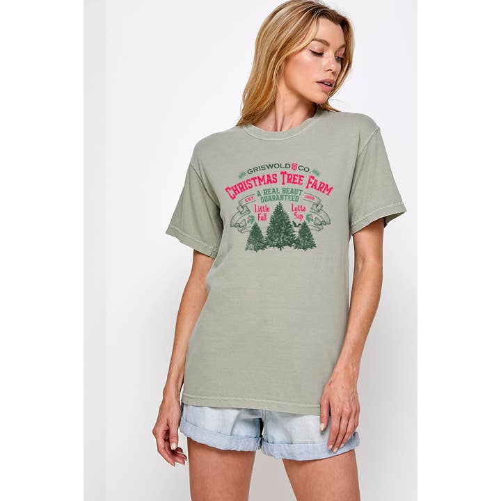 TEE GRÁFICO DE NATAL por atacado de Illustrated Society