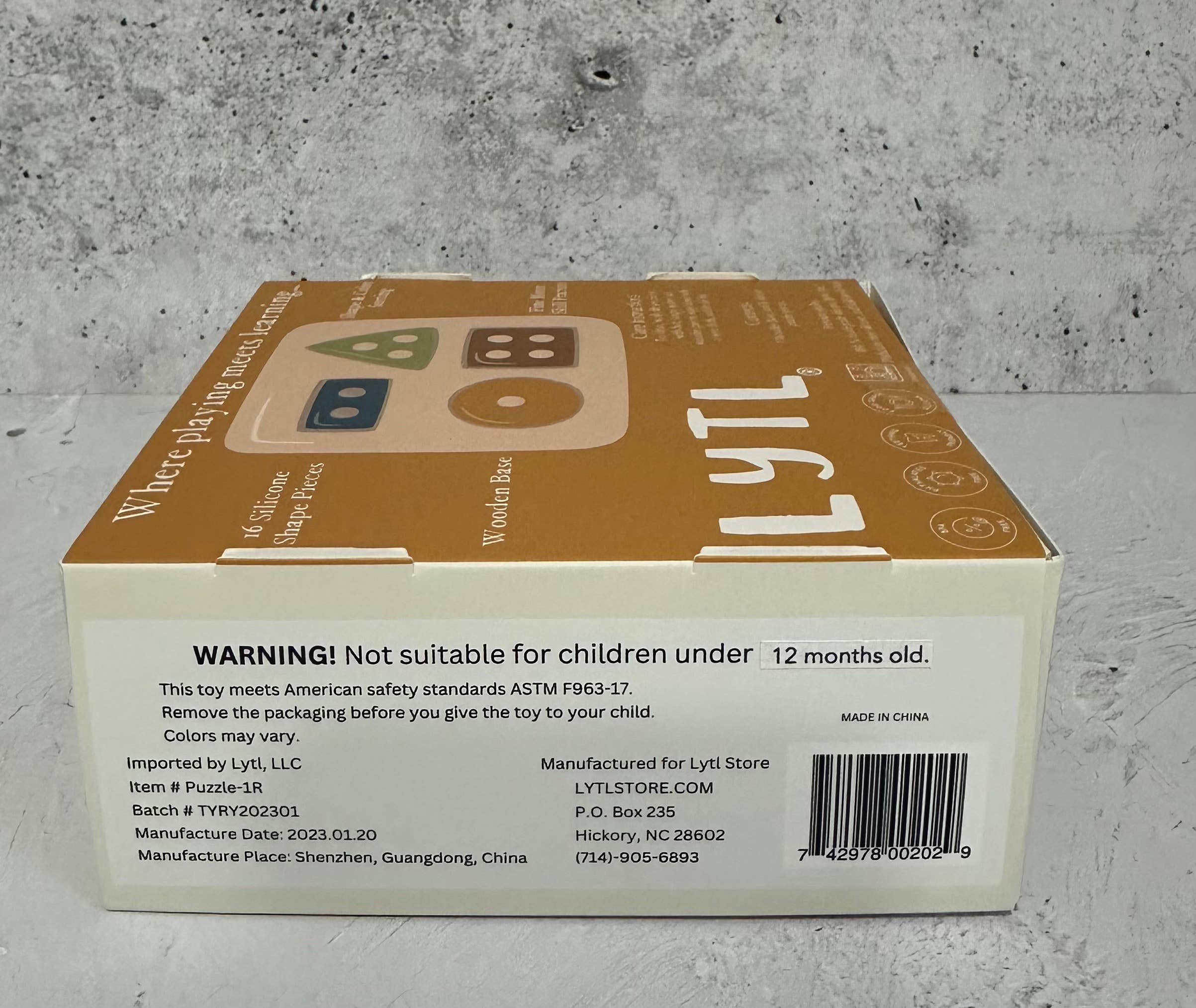 Lytl Store - Wholesale Puzzle - Kids - Shape Puzzle Toy + Geometric + Wood & Silicone + Montessori8