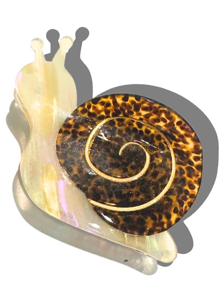 Hand-painted Snail Claw Hair Clip | Eco-Friendly for wholesale by Solar Eclipse