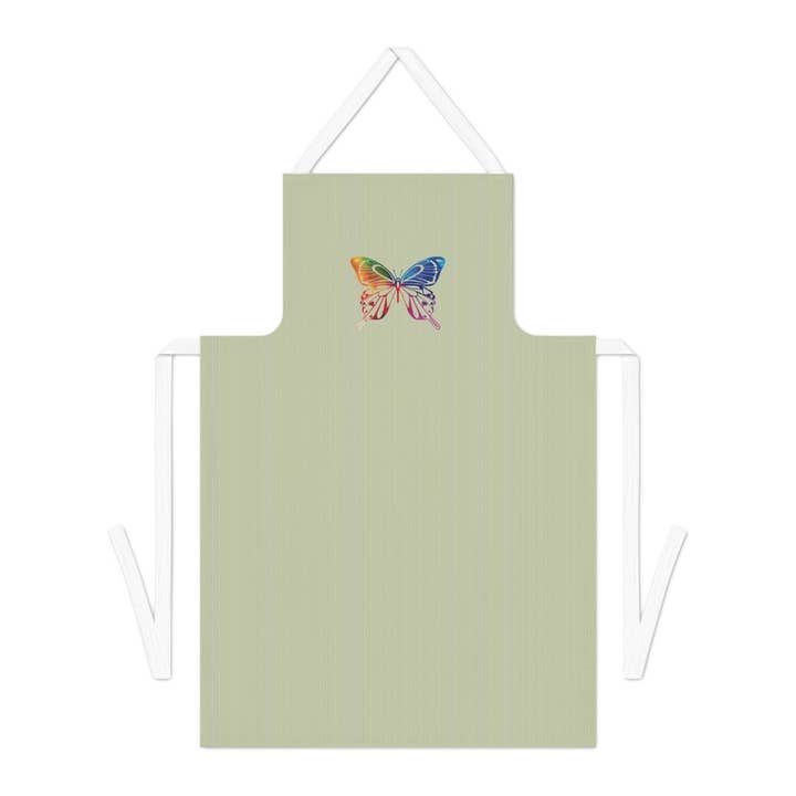 Vit Caen Envy | Prideförkläde för wholesale på Faire1