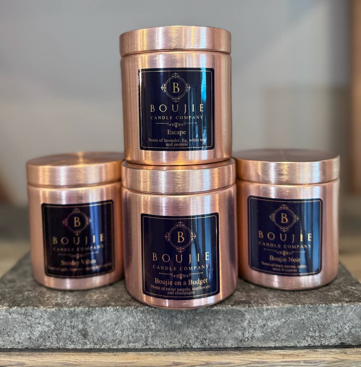 Boujie Candle Company – wholesale Reseljus – Boujie provpaket