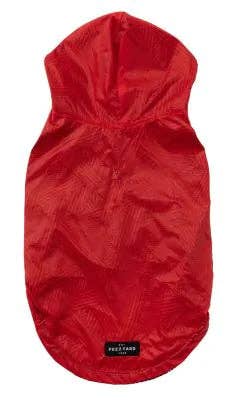 In Vogue Pets – wholesale Pet raincoat – Dog – Flipside Raincoat - Red/Black/White1