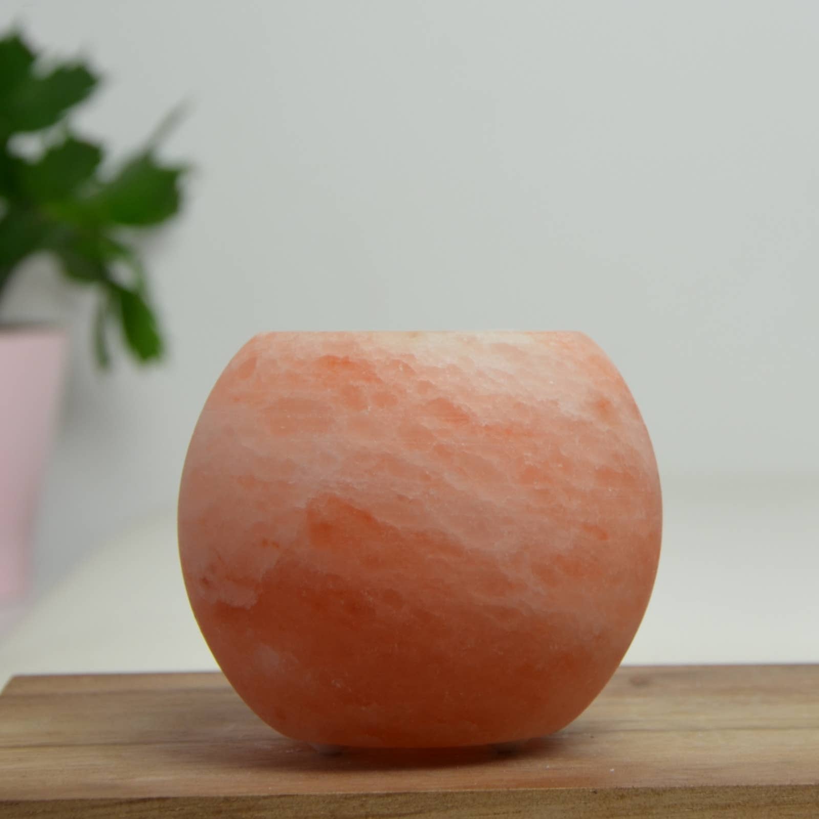 Zen'Arôme - Wholesale Tapered Candle/Candlestick - Himalayan Salt Candle Holder - Sphere 900g7