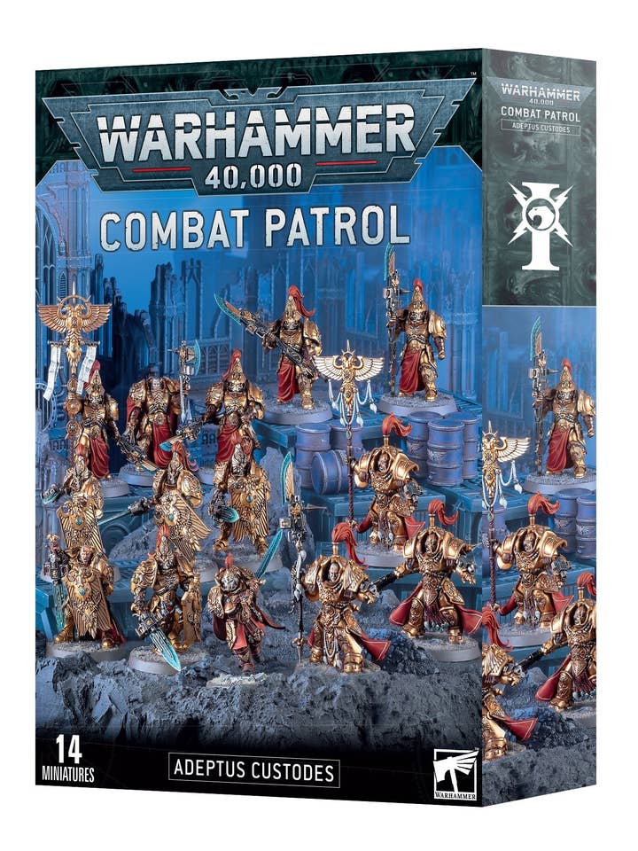 Combat Patrol: Adeptus Custodes for wholesale by Loaded Dice