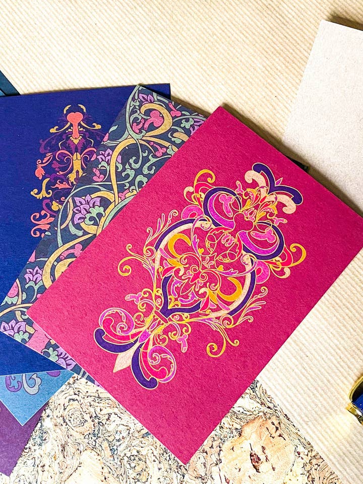 Penis-Postkartenset/unhöfliches Kunstwerk für den Großhandel von Beautifully Rude