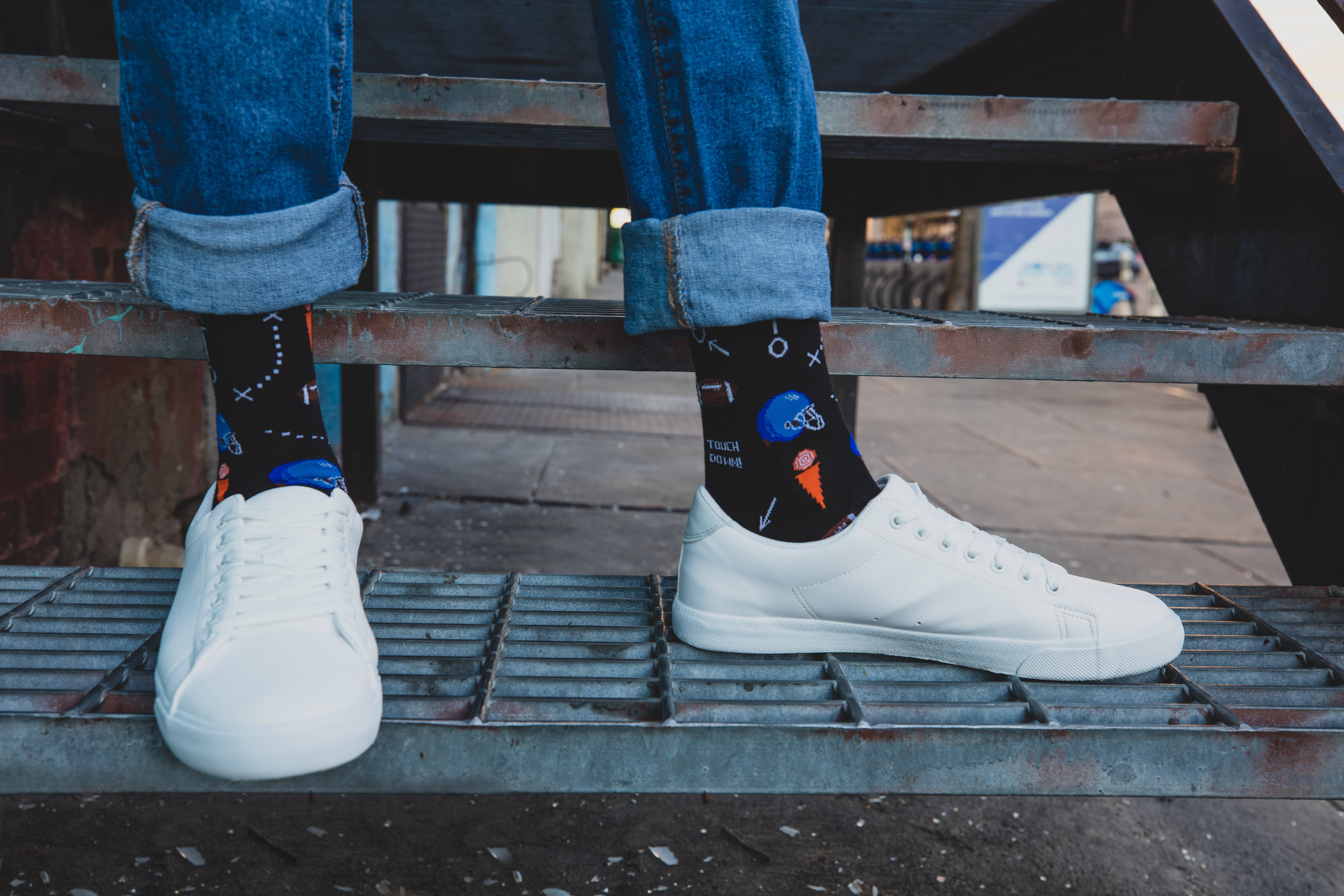 Infinity Classics International Inc. - Wholesale Socks - Men's - MeMoi Ready for Some Football Bamboo Blend Men's Crew Socks6