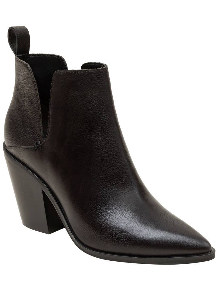 Botines modernos MEGA con tacón apilado y muescas para venta al por mayor de LISA*VICKY